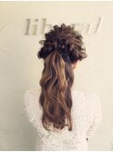 大人かわいいヘアアレンジ
