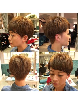 ロンド 銀座(Lond) 可愛いすぎるのが嫌な方へ オシャレな大人ショート 担当川瀬政雄