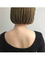 チクロヘアー(Ticro hair) AOI_ハイトーンボブ