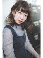 ミル 今治(1003 mille IMABALI)&nbsp;ランダムウェーブでふんわりミディアムヘア【1001mille】