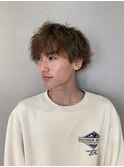 無造作スパイラルパーマ