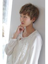 ロミー 本厚木(ROMMY.)&nbsp;ハイトーンベージュのマニッシュショート2／ロミー本厚木