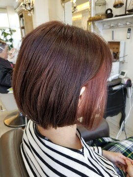 ハグエヴェック(HUG AVEC) さりげないインナーカラー