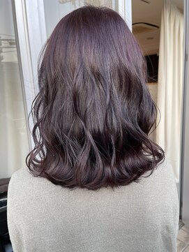 ラフトーキョウセカンド(RAF TOKYO 2nd) 【RAF TOKYO 2nd Rina】ラベンダーカラー×ゆるふわ巻き