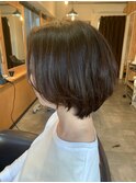 大人美人ショートボブ