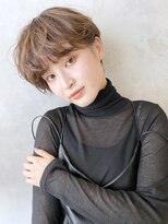 アイティーバイアルバム 八王子店(IT by ALBUM)&nbsp;ラフカールマッシュショート_ラベンダーカラー_8365