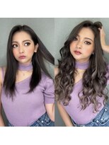 グロウ 渋谷(grow)&nbsp;☆ゆきぽよ☆プルエクステでグラデ