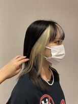 アフィックス ヘア 水天宮前店(affix hair)&nbsp;ブリーチのみフェイスフレーミングカラー
