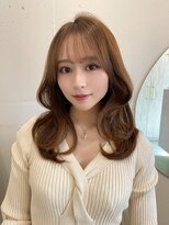 ルームバイシー 新宿(Loom. by Sea)&nbsp;韓国風前髪×レイヤーカット【髪質改善/新宿/レイヤーカット】