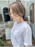 NUDE 10代20代30代40代 前髪なしショート 大人ショートボブ
