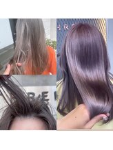 【miyu/ミユ】THREE スタイリスト【博多】福岡/博多美容室/ブリーチ/ダブルカラー/髪質改善/縮毛矯正