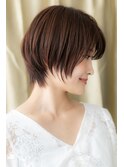 大人かっこいい前下がり美髪ミニボブショートY越谷30代40代50代