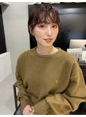 簡単イメチェン♪前髪パーマ◎