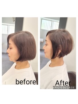 グルー(glue.) ナチュラルショート。