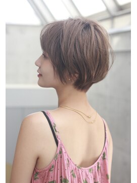 ルーカ 恵比寿(LU-CA) 大人カジュアルガーリーミルクチョコレート小顔ショート恵比寿