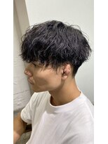 エルオム(EL.HOMME)&nbsp;【RYUYA】束感マッシュ×緩め縦落ちソフトツイストパーマ