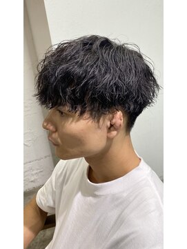 エルオム(EL.HOMME) 【RYUYA】束感マッシュ×緩め縦落ちソフトツイストパーマ