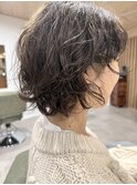 ニュアンスショートパーマ