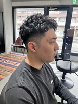 キャリー(Caly)&nbsp;メンズニュアンスパーマショート