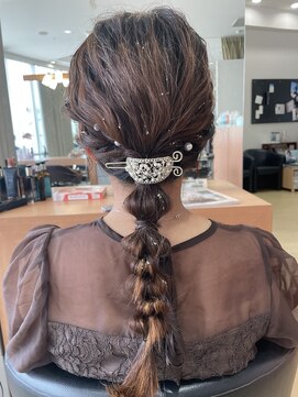 シャンプーボーイ 佐世保駅前店(SHAMPOO BOY) ヘアアレンジ　佐世保美容室　佐世保駅前美容室