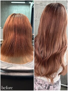 ラス トーキョー(LAS TOKYO) ピンクベージュ/シールエクステ