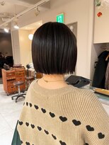 キャンバス バイ ネオリーブ 横浜西口(Canvas by neo.)&nbsp;ミニボブ ぷつっとボブ ブルーブラック sn