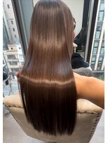 ルピナ(Lupina) カット+髪質改善カラーリング