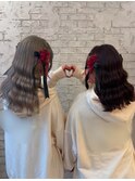 ライブ参戦☆ハーフツイン双子アレンジ