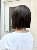イメチェンホワイトブランド外ハネボブ美髪のススメワイドバング