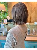 切りっぱなしボブ