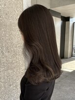 ローネス(LONESS)&nbsp;ブラウンベージュ/ロングレイヤー/髪質改善トリートメント