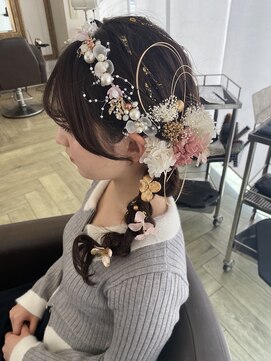 コワファースト 大分(COIFF1RST) 成人式/編みおろしスタイル