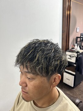 メルローズ(Melrose) ツイストスパイラルパーマ/メッシュ/ツーブロック/刈り上げ