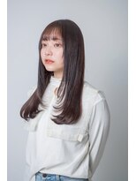 ルフュージュ バイ プロデュース 相模大野店(Refuge by Produce)&nbsp;レイヤーカット/ショコラブラウン/ストレートロング