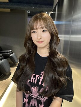 ペレ 渋谷(PELE) ホワイトグレージュ/デジタルパーマ/チェリーブラウン/渋谷