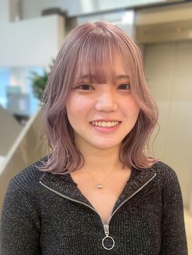 ジエクト ヴィシア(The Ect VIXIA) 似合わせハイトーン◇ラベンダーミルクティー・外ハネボブ