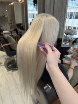 モードケイズ 調布店(MODE K's)&nbsp;ダブルカラー_調布ブリーチ顔周りレイヤーカット韓国くびれヘア