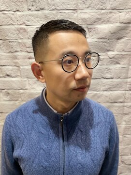 グレイスフル バーバープラチナム 六本木店(Graceful Barber platinum) 短めスッキリなクルーカット