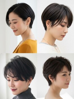 360°美しいシルエット、大人女性の美しさを引き出す。洗練ショートはARKで