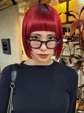 ネハス 名古屋栄店(nehus.) ブリーチ/クラゲヘアー/小顔に見せるヘア/ココアベージュ