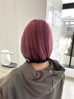 ノートエートル 西金沢(Nought etre)&nbsp;ハイトーン/ピンクカラー/裾カラー/ケアブリーチ/透明感カラー