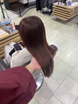 ゼスト 吉祥寺店(ZEST) ワンカラーで叶うオレンジブラウン