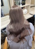 【Lapis新宿】ラベンダーベージュ/透明感カラー