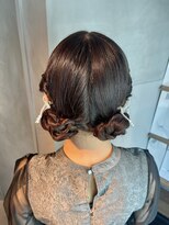 シャルムバイケンジ(Charm.by KENJE)&nbsp;【TANAKA】結婚式/銀座/ヘアセット/アレンジ/有楽町/カチモリ