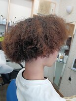 ヘアークリエイション エフ&nbsp;メンズのボブ　2ブロック