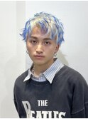 ホワイトブロンド×エンドカラー