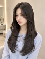 エン バイ ユアーズヘア 銀座店(eN° by youres hair)&nbsp;髪質改善縮毛矯正 顔まわりカット レイヤーカット 韓国ヘア