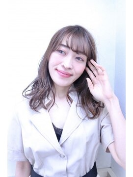 ネオリーブ コパン 鶴見店(Neolive copain) 耳かけも大人かわいい！カジュアルカール neolivecopain