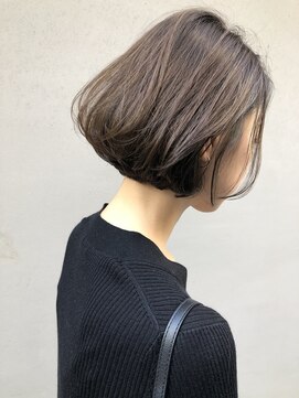 スピンヘアワークス(Spin Hair Works) グラデーションカラーボブ