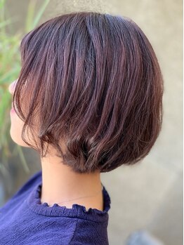 ルアナヘアー(Luana Hair)の写真/細かい調整で印象が変わる”前髪～顔周り”にこだわり、髪質/骨格を見極めて施術いたします＊小顔見せ◎